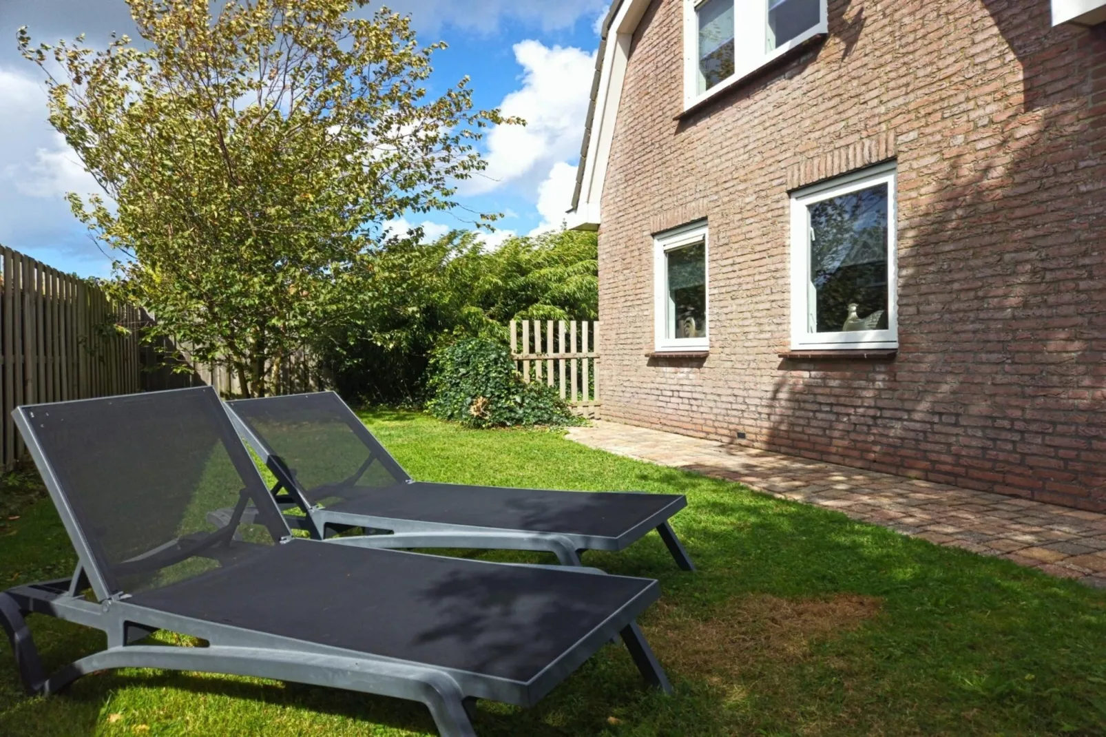 Bungalow 4-persoons (3 slaapkamers) - Terrasbalkon