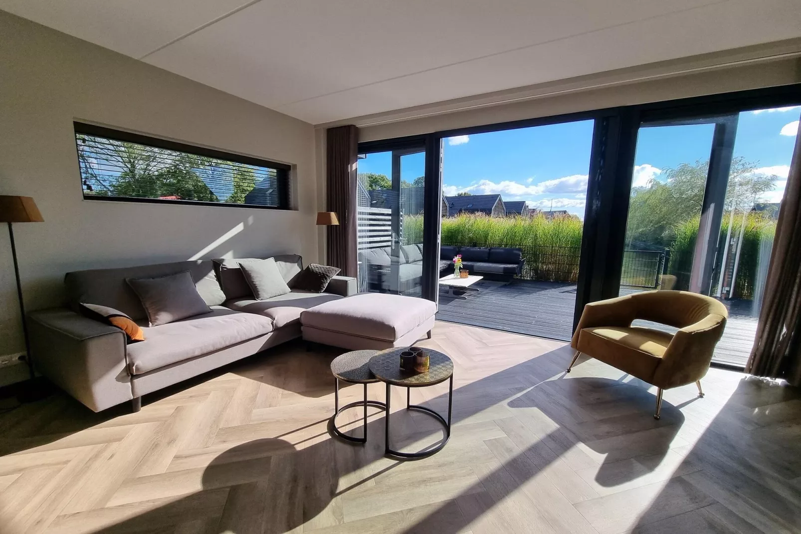 Watervilla Achttjin - Woonkamer