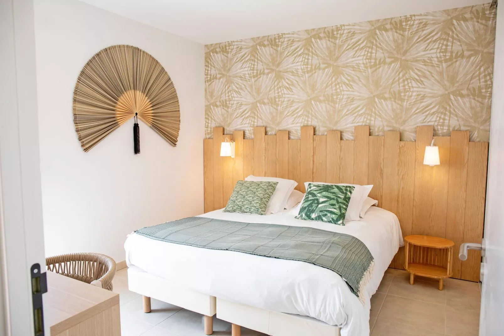Résidence Domaine du Golfe du Lion St Cyprien - 24 app 4 pers- 1 chambre - climatisé - balcon-Slaapkamer