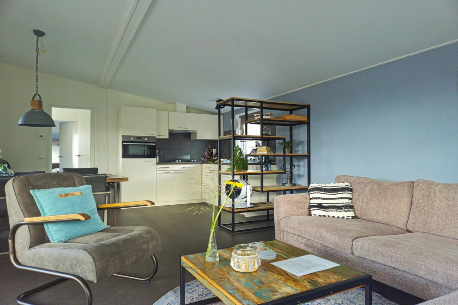 Chalet 4-persoons Huisdiervrij - Woonkamer