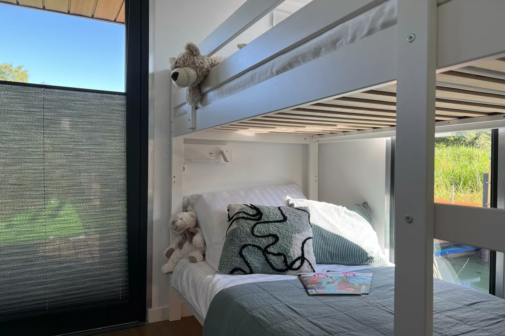 Domek na wodzie dla 3 osób - Slaapkamer