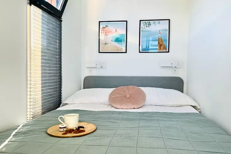 Domek na wodzie dla 4 osób - Slaapkamer
