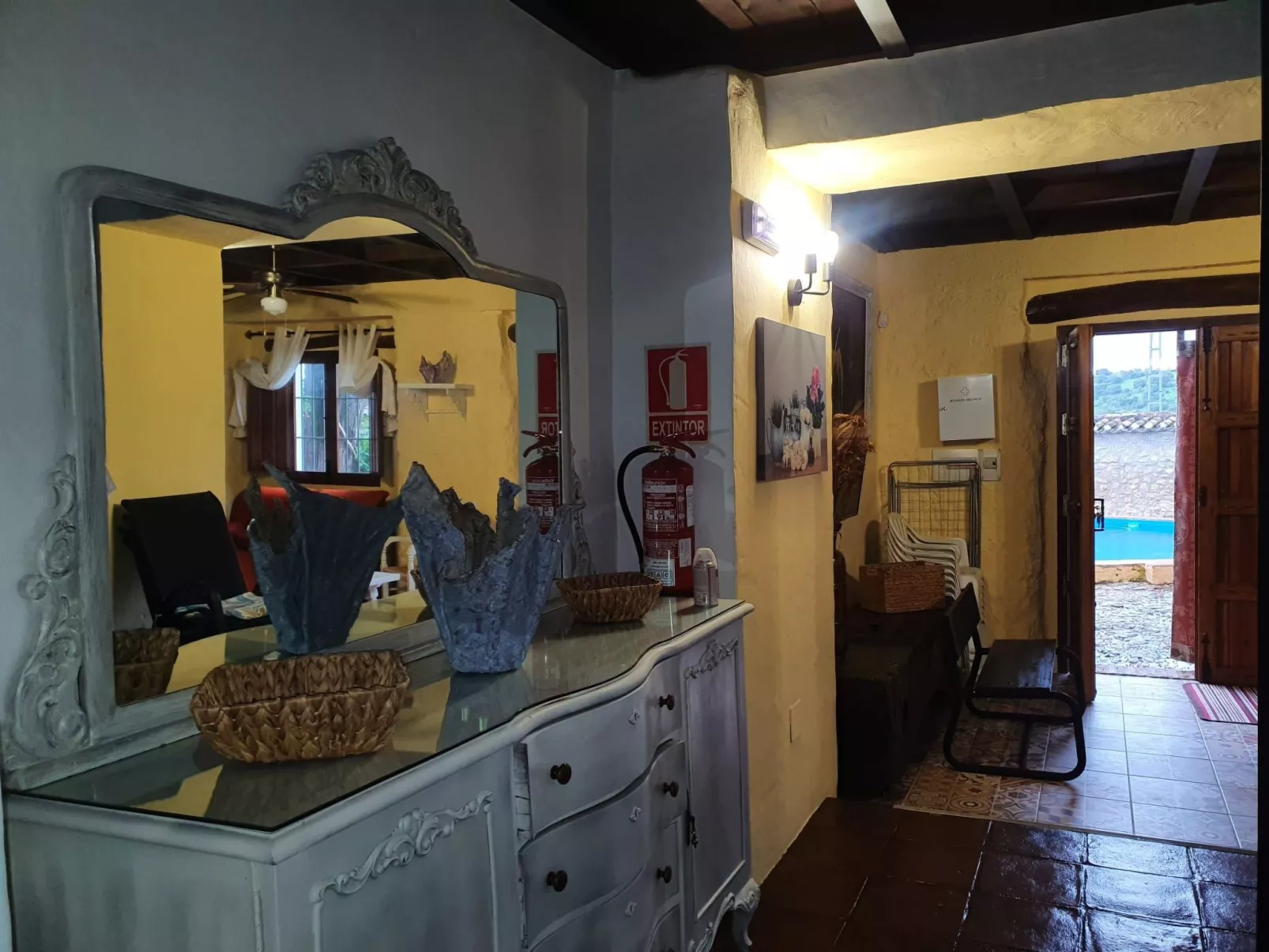 Finca "Molino" mit privatem Pool - Binnen