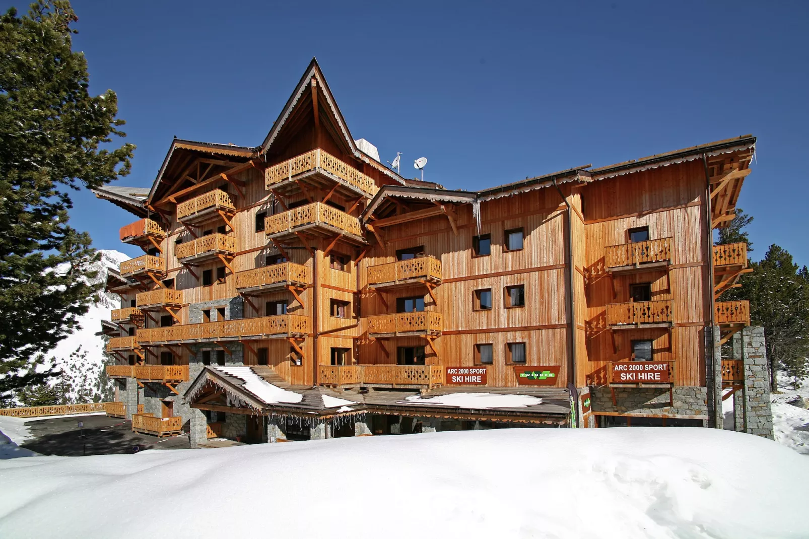 Chalet de L'Ours 2 - Exterieur winter