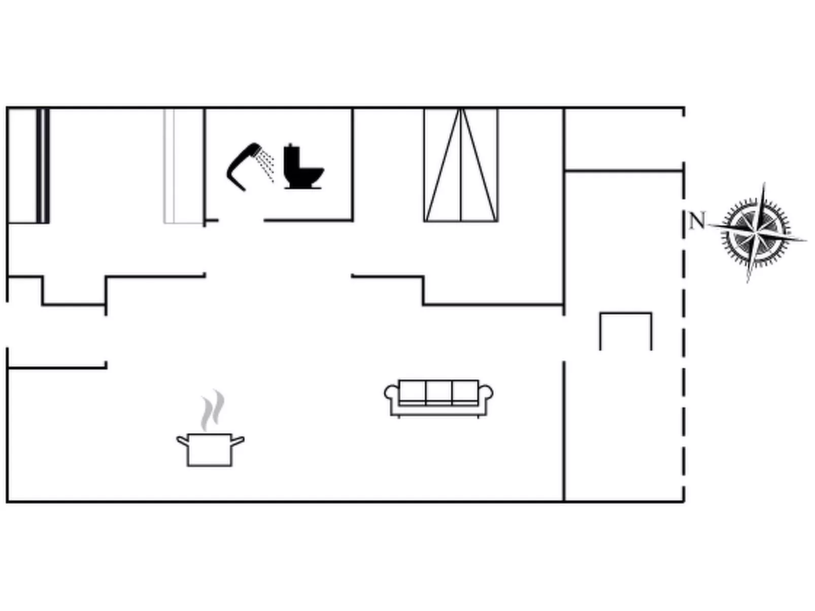 "Julkil" - 250m from the sea - Binnen