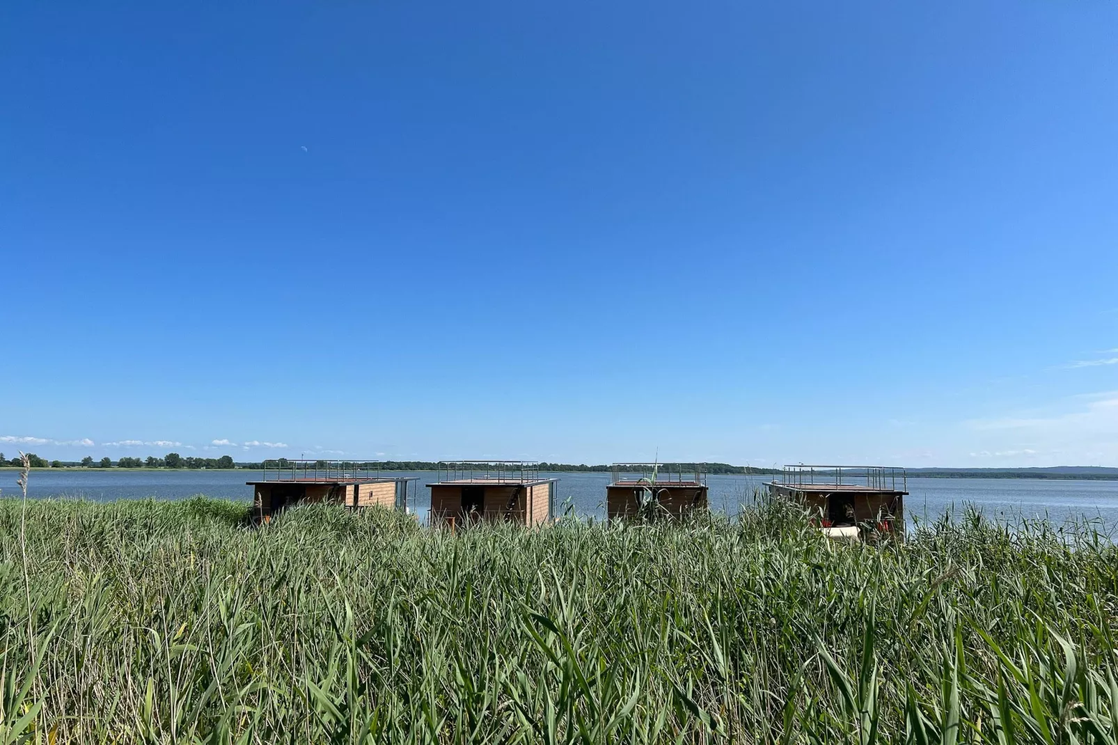 Domek na wodzie dla 3 osób jedna sypialnia - Buitenkant zomer