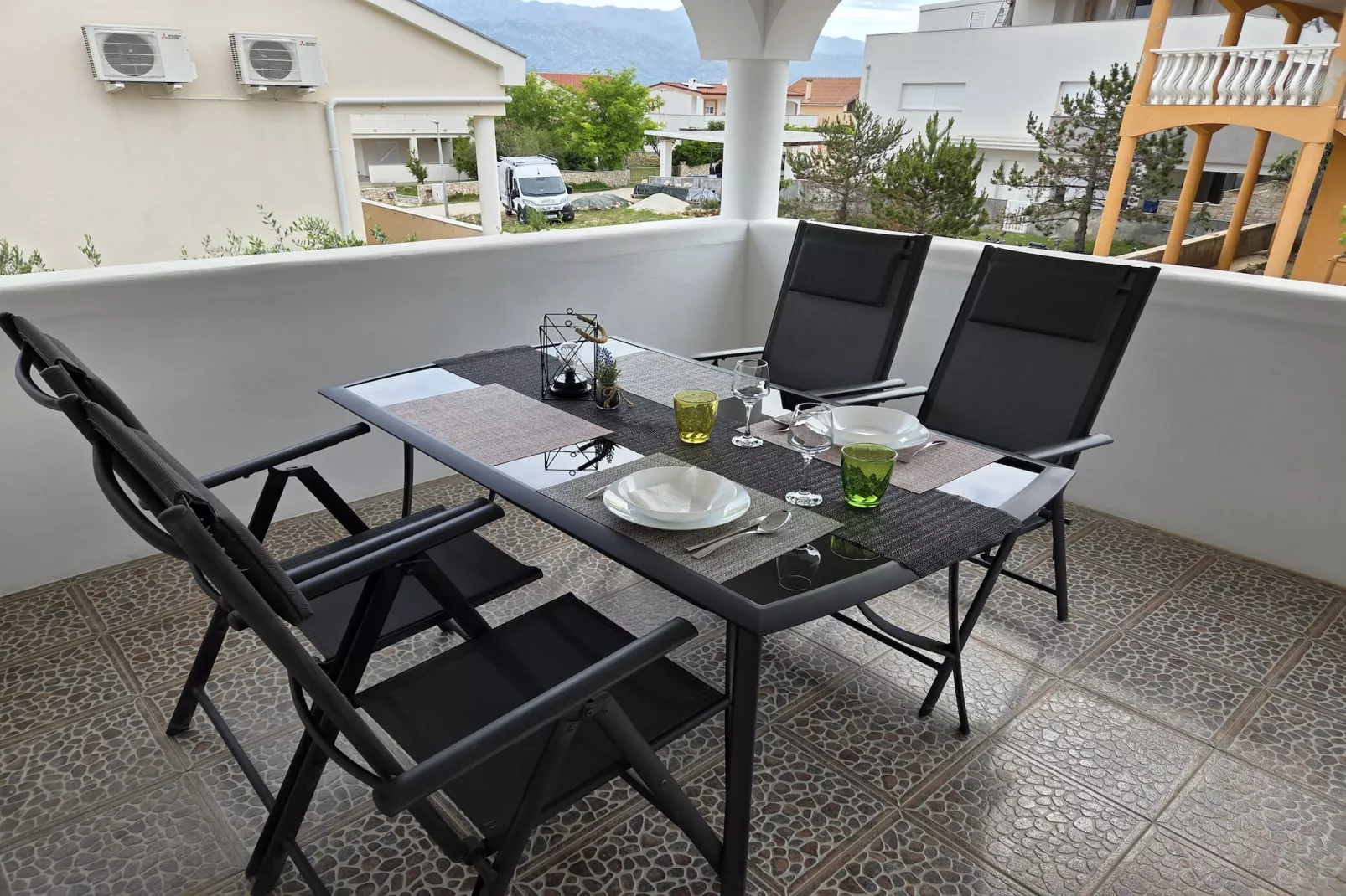 Apartment Sany 1 with jacuzzi - Terras