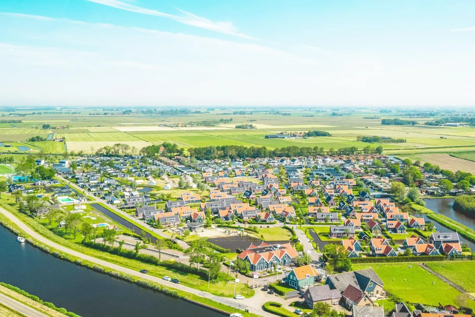 De Edammer  6 personen - Uitzicht zomer