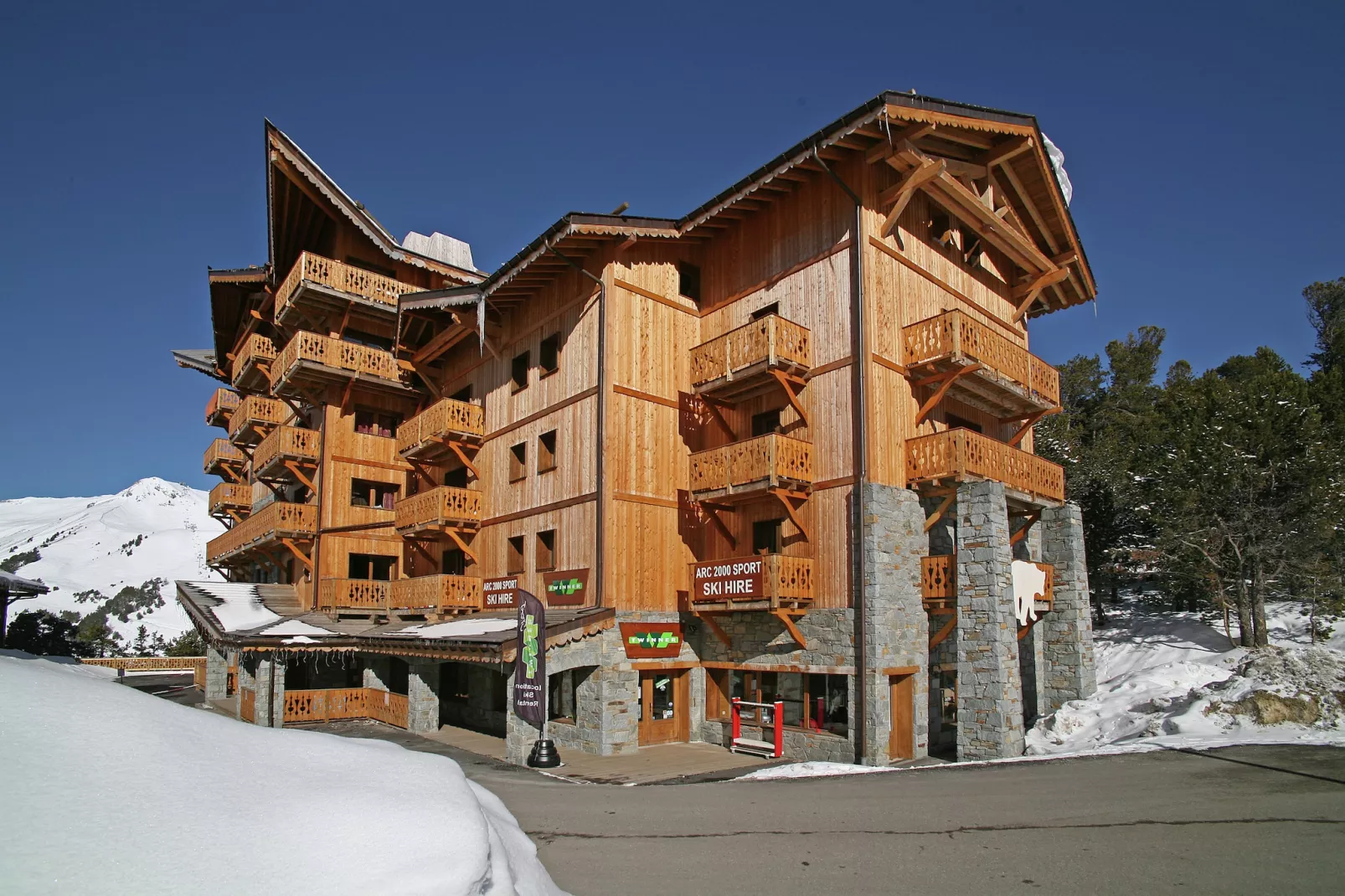 Chalet de L'Ours 2 - Exterieur winter