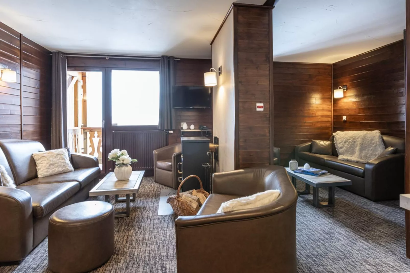 Chalet Altitude Val 2400 3 - Woonkamer