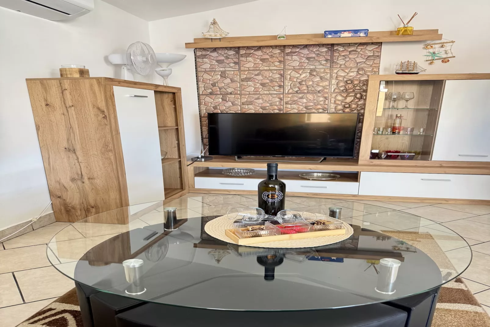 Apartment Didovi Dvori 2 with jacuzzi - Woonkamer