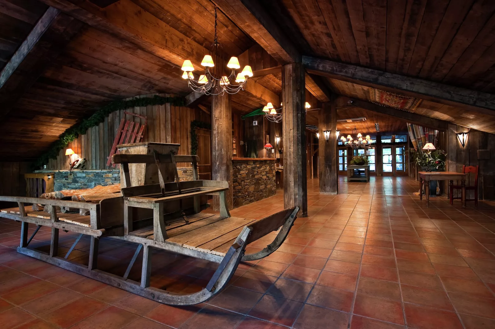 Chalet Altitude Arc 2000 1 - Hal-ontvangst