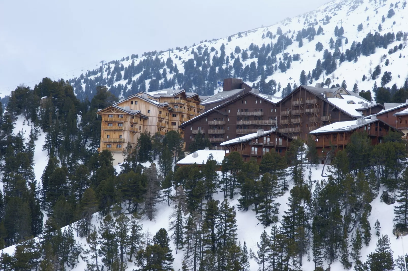 Chalet Altitude Arc 2000 6 - Exterieur winter