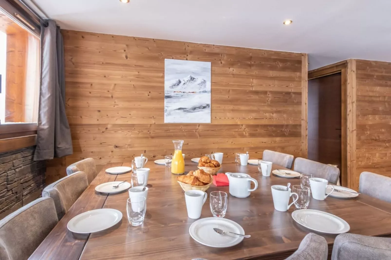 Chalet Altitude Val Thorens 6 - Eetkamer