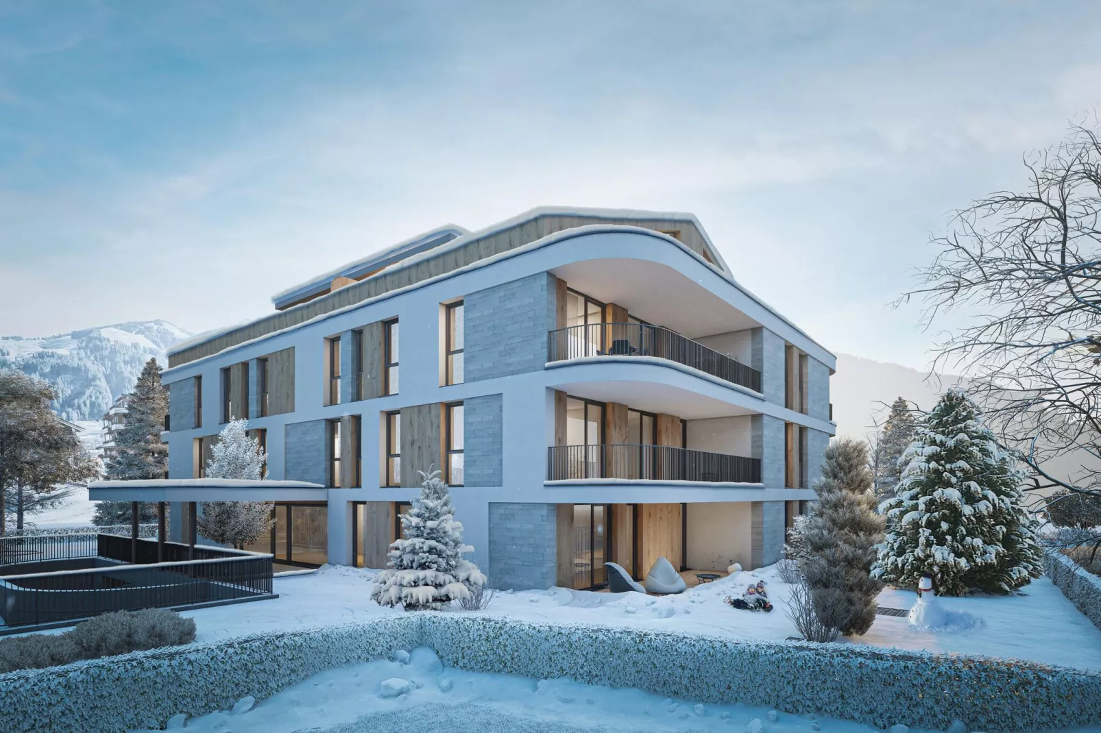 Kitzbühel Suites 1-Exterieur winter