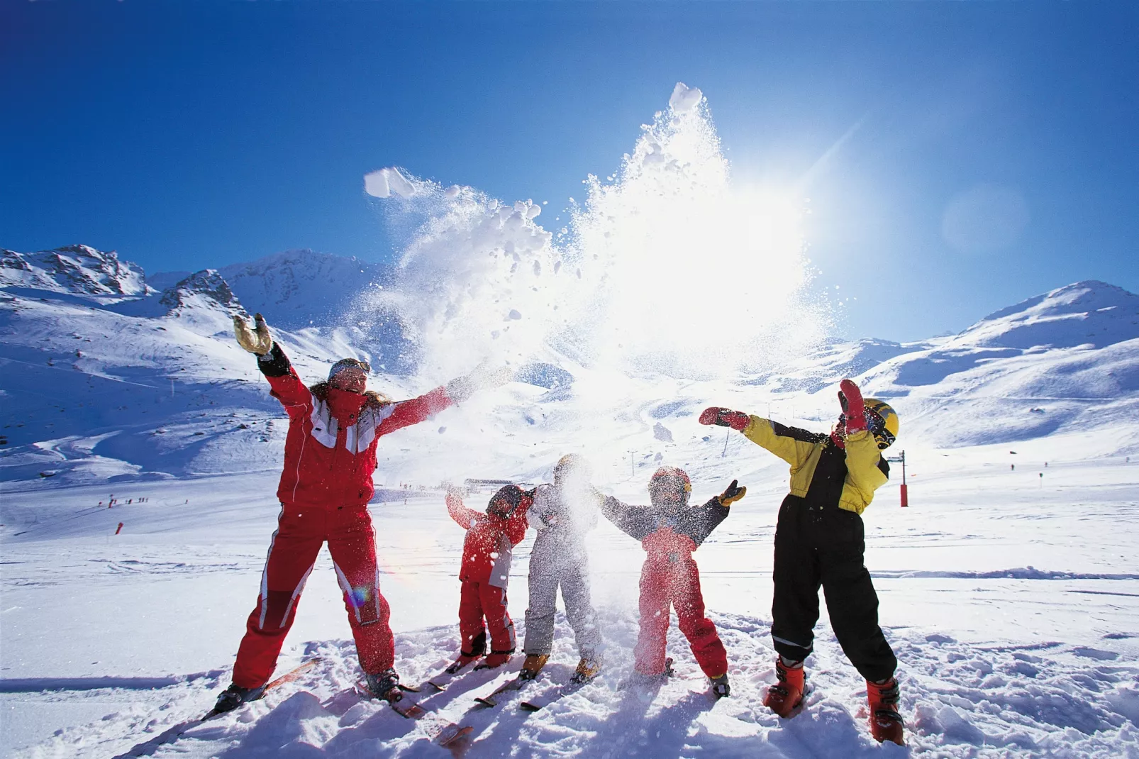 Chalet Altitude Val 2400 2 - Gebied winter 1km