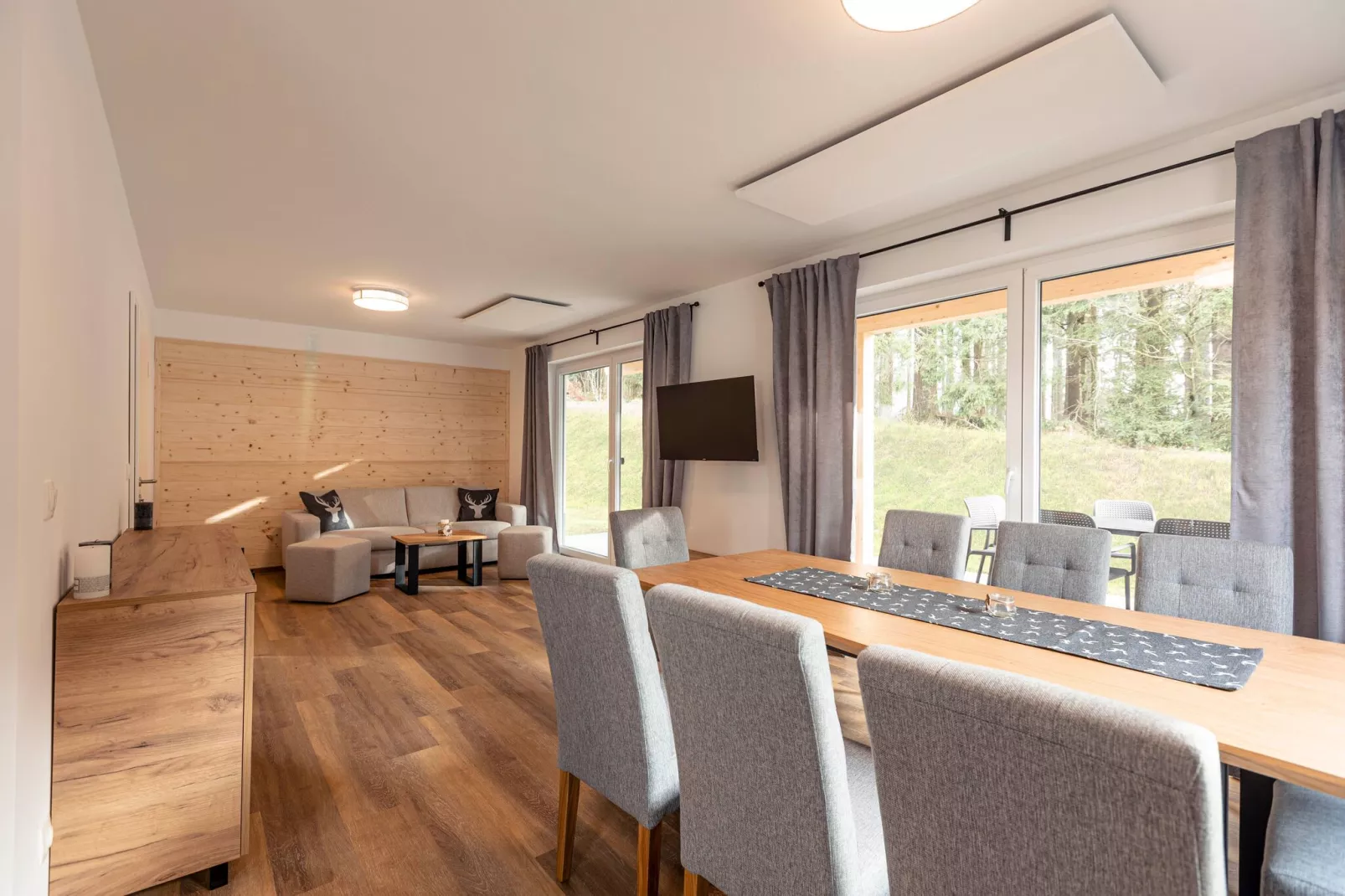 Chalet Arber Family 9 Pax-Woonkamer