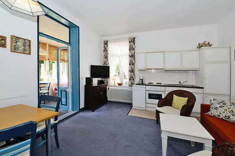 Apartments, Wyk auf Föhr-2-Raum-App. im EG, 40 qm, Typ Nr. 1 Andersen-Woonkamer