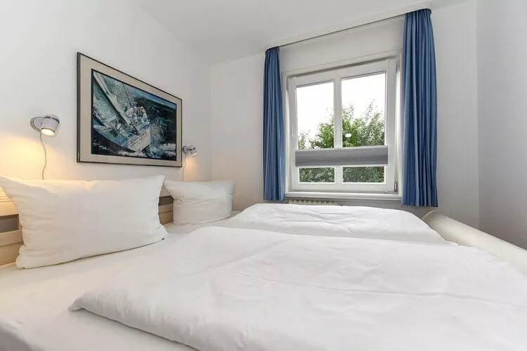 Apartments, Wyk auf Föhr-2-Raum-App. im EG, 40 qm, Typ Nr. 1 Andersen-Slaapkamer