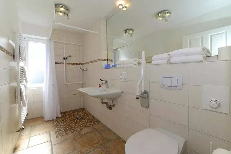 Apartments, Wyk auf Föhr-2-Raum-App. im EG, 40 qm, Typ Nr. 1 Andersen-Badkamer