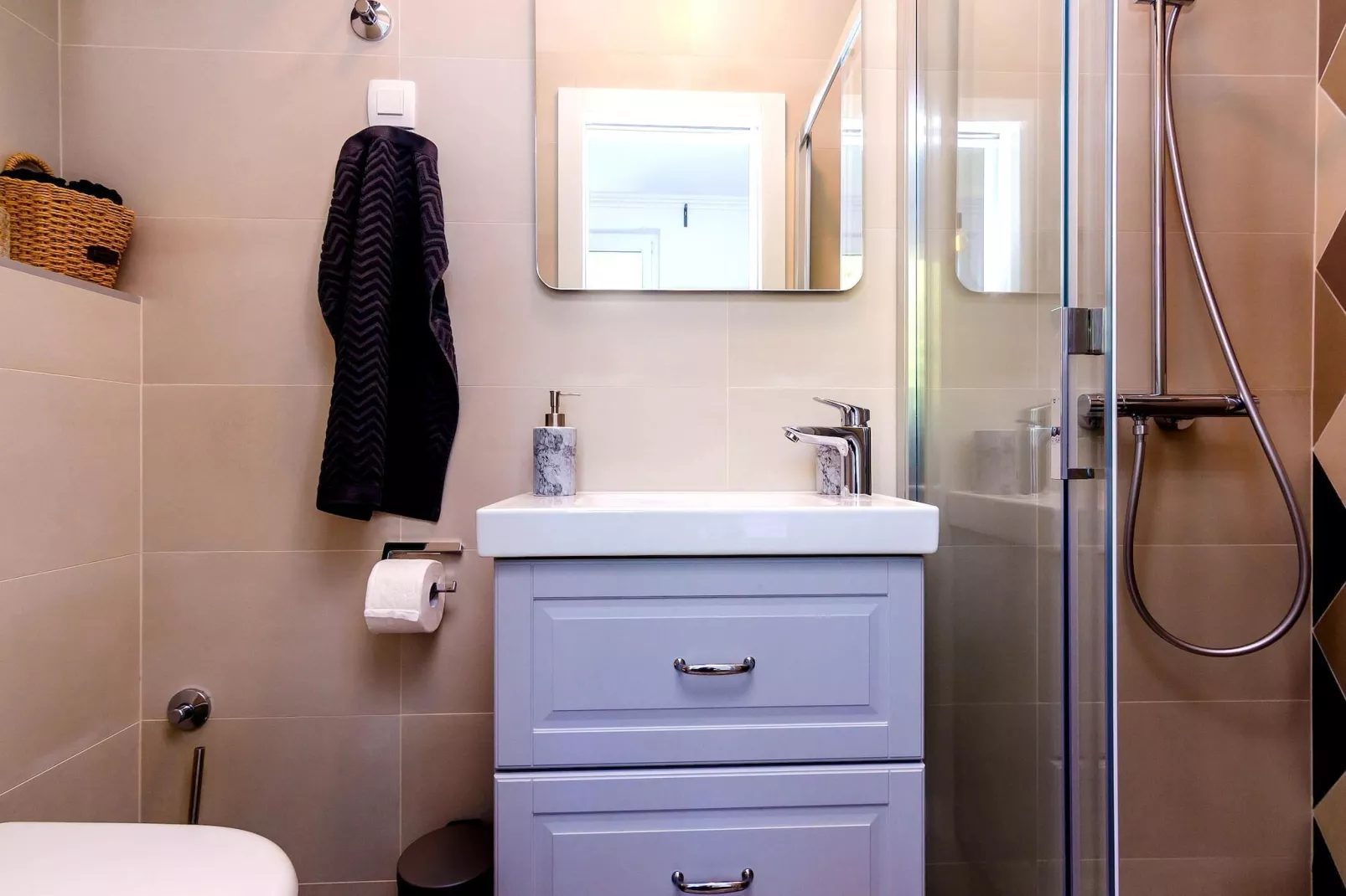 Villa Rustic stone - Badkamer