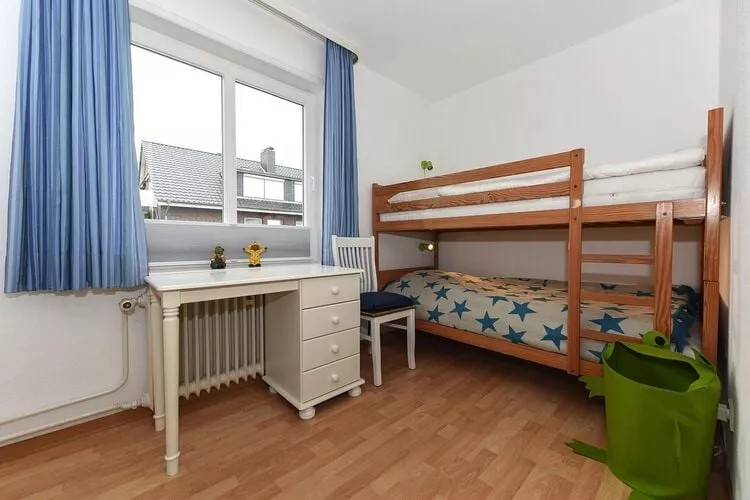 Apartments, Wyk auf Föhr-2-Raum-App. im EG, 40 qm, Typ Nr. 1 Andersen-Slaapkamer