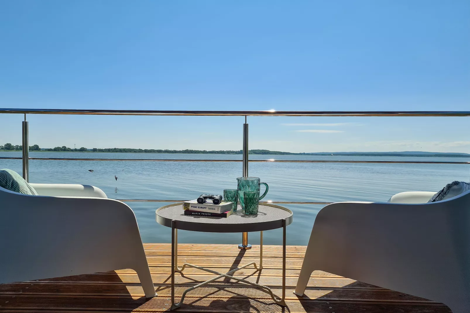 Domek na wodzie dla 6 osób - Terrasbalkon