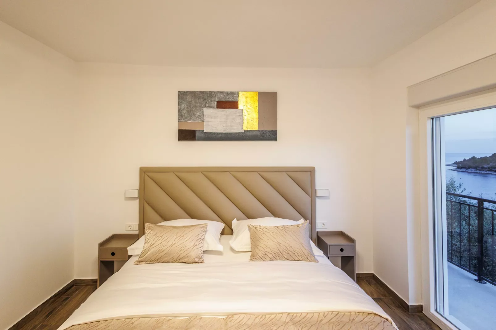 Villa La Fortezza with sea view - Slaapkamer