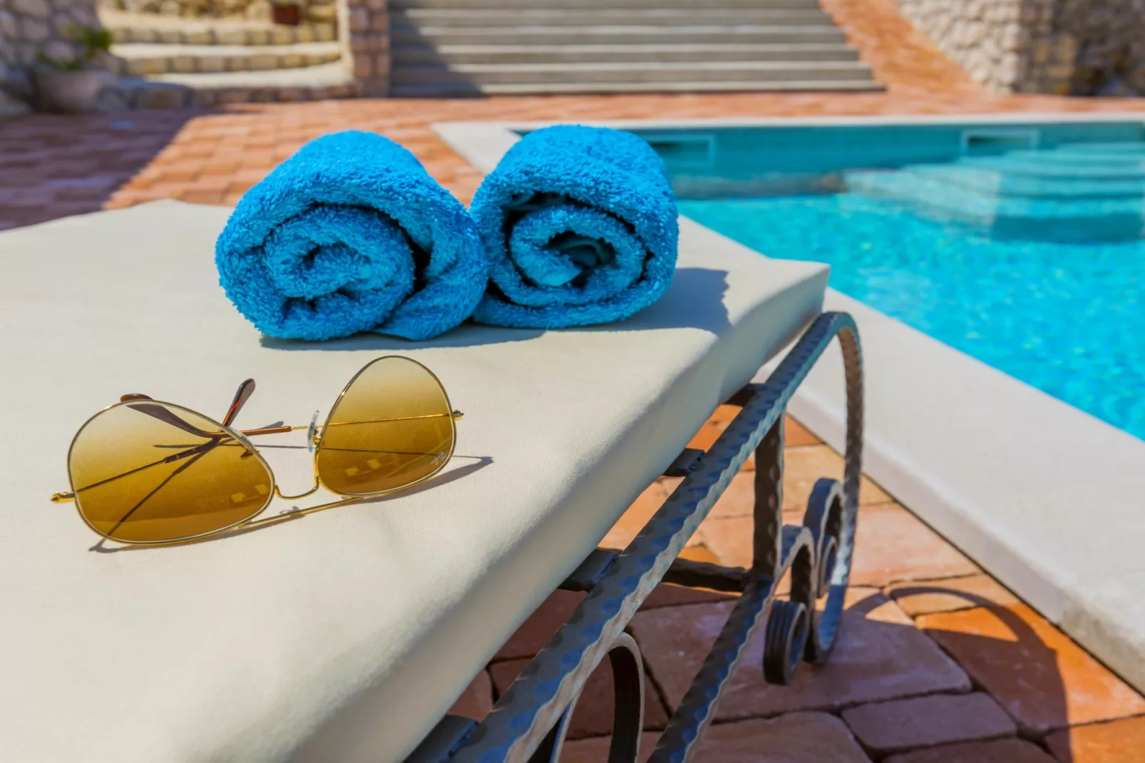 Rustic Villa Fragola with heated pool - Sfeer