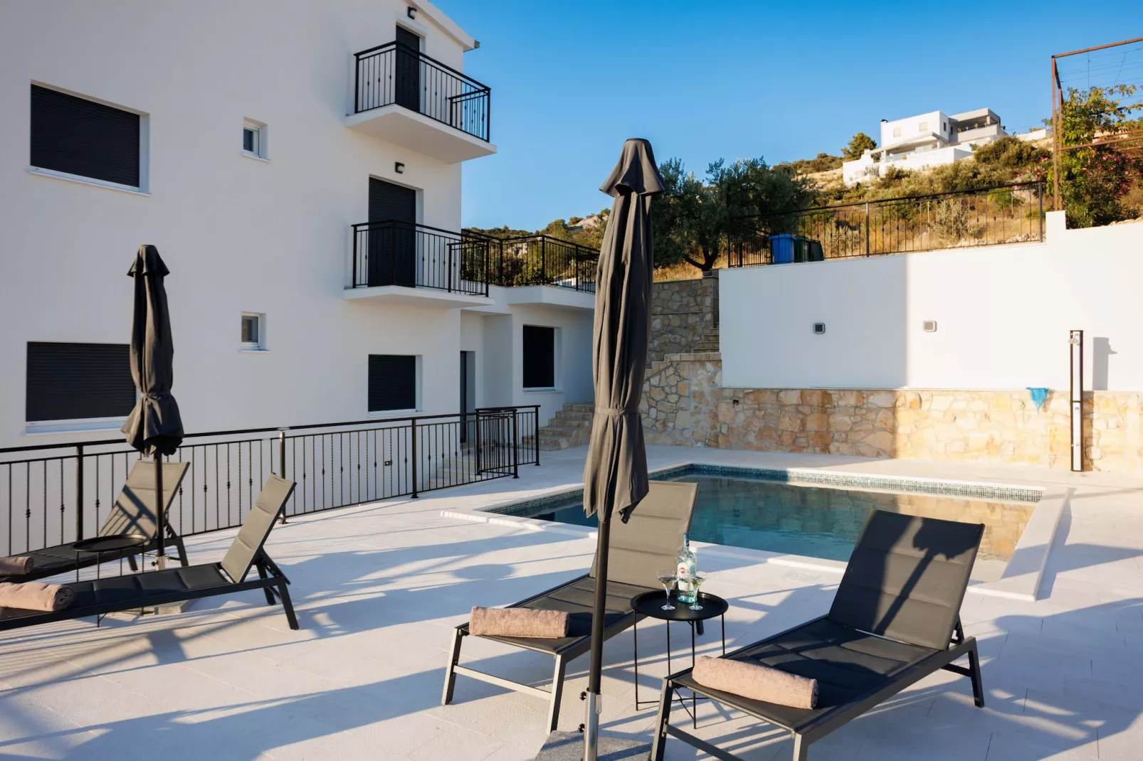 Villa La Fortezza with sea view - Terras