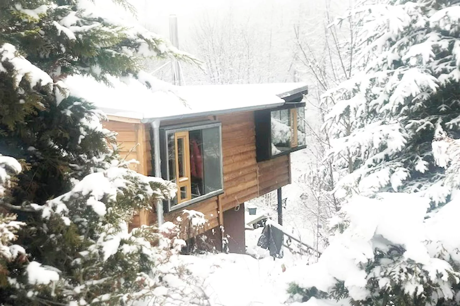 Modernes FERIENHAUS ALLRODE mit Wellness - Exterieur winter