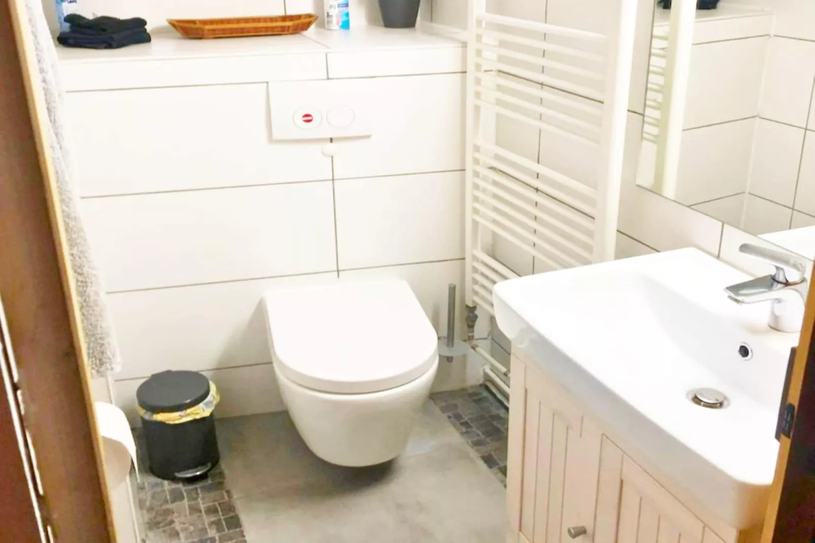 Modernes FERIENHAUS ALLRODE mit Wellness - Badkamer