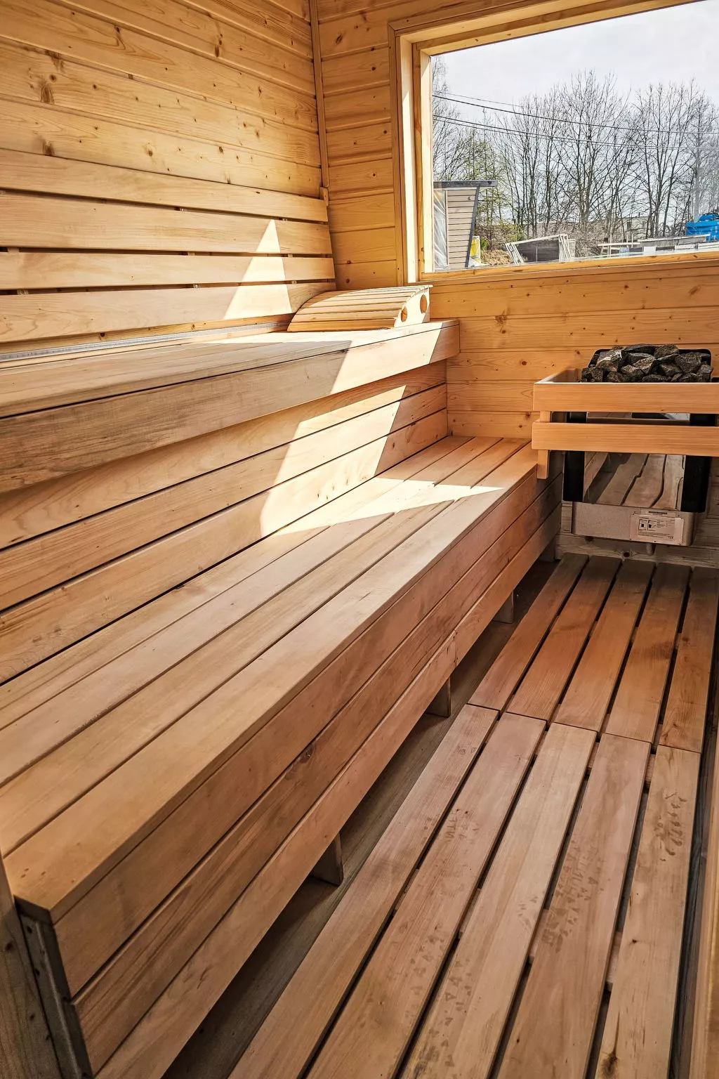 Ganzjährig bewohnbares Ferienhaus - grün - Buiten