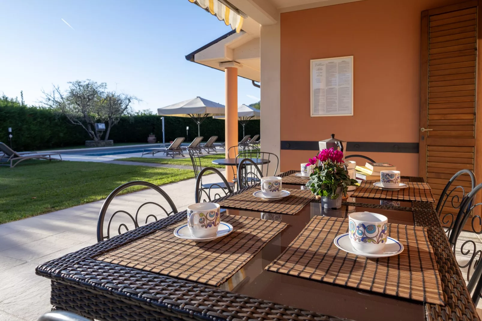 Villa a Loro Ciuffenna - Terrasbalkon