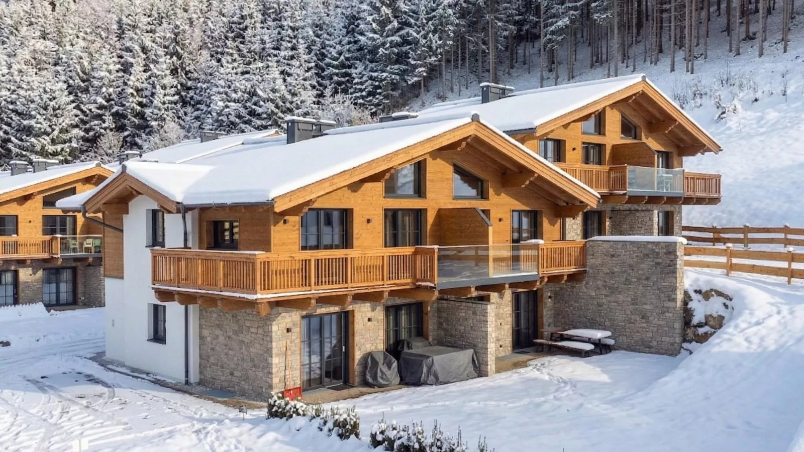 Tauernlodge Eben D1 - Exterieur winter