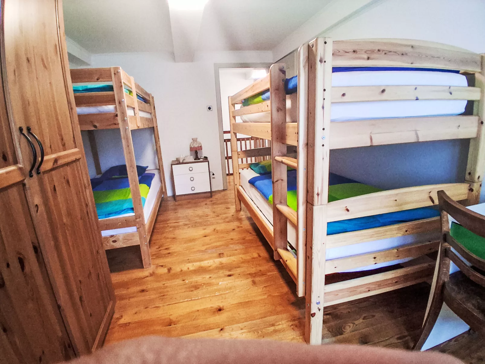 'Cà da Rör' mit Bergblick