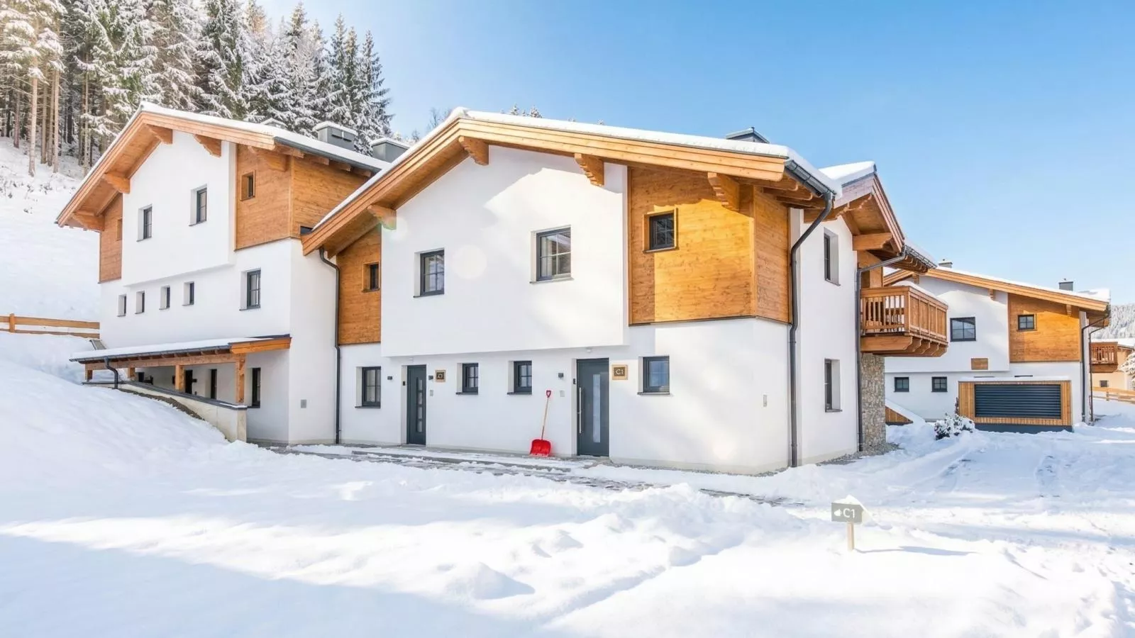 Tauernlodge Eben D1 - Exterieur winter