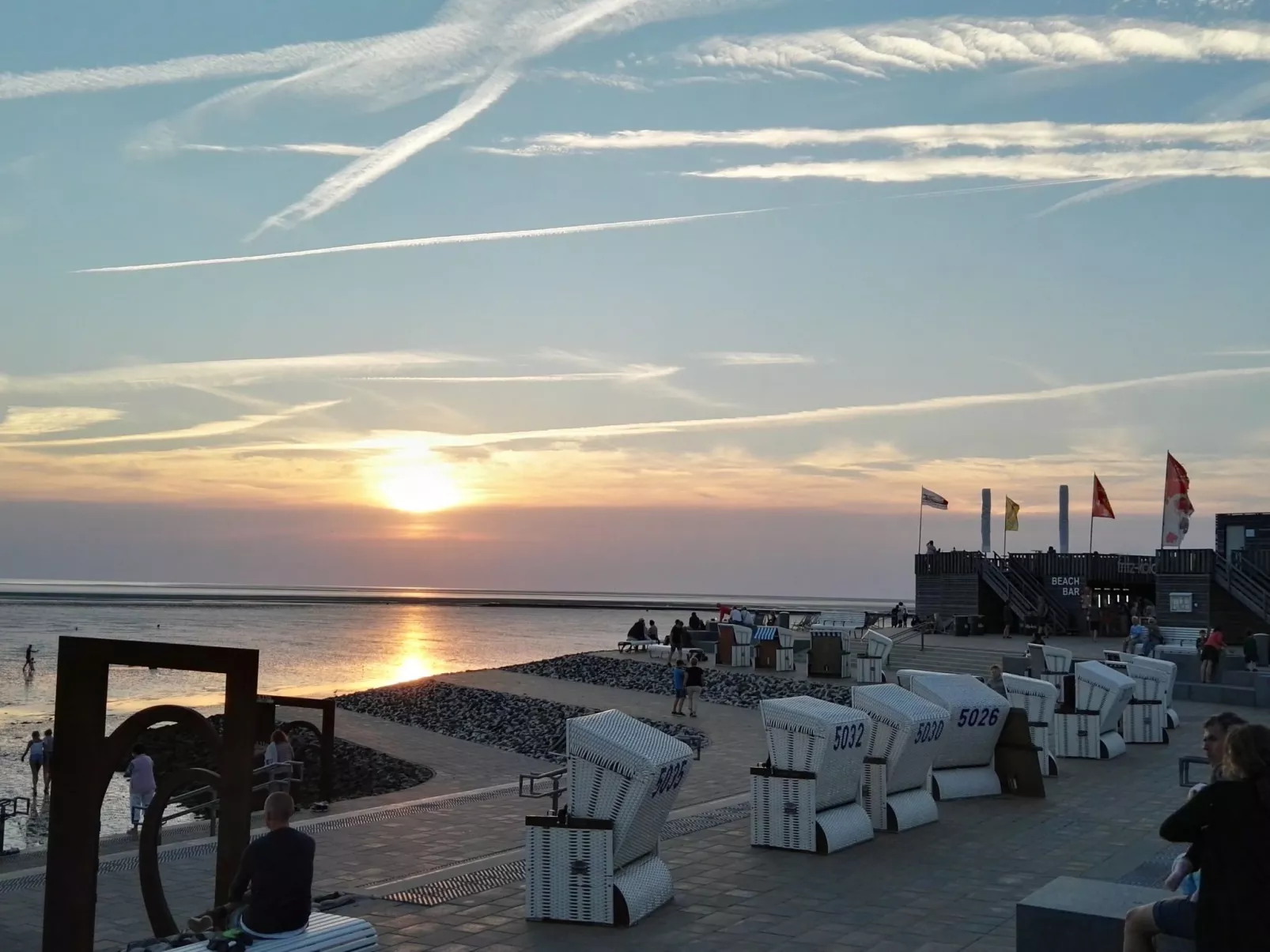 Haus Meeresbrise Wohn.Nr. 7 mit Balkon - Buiten