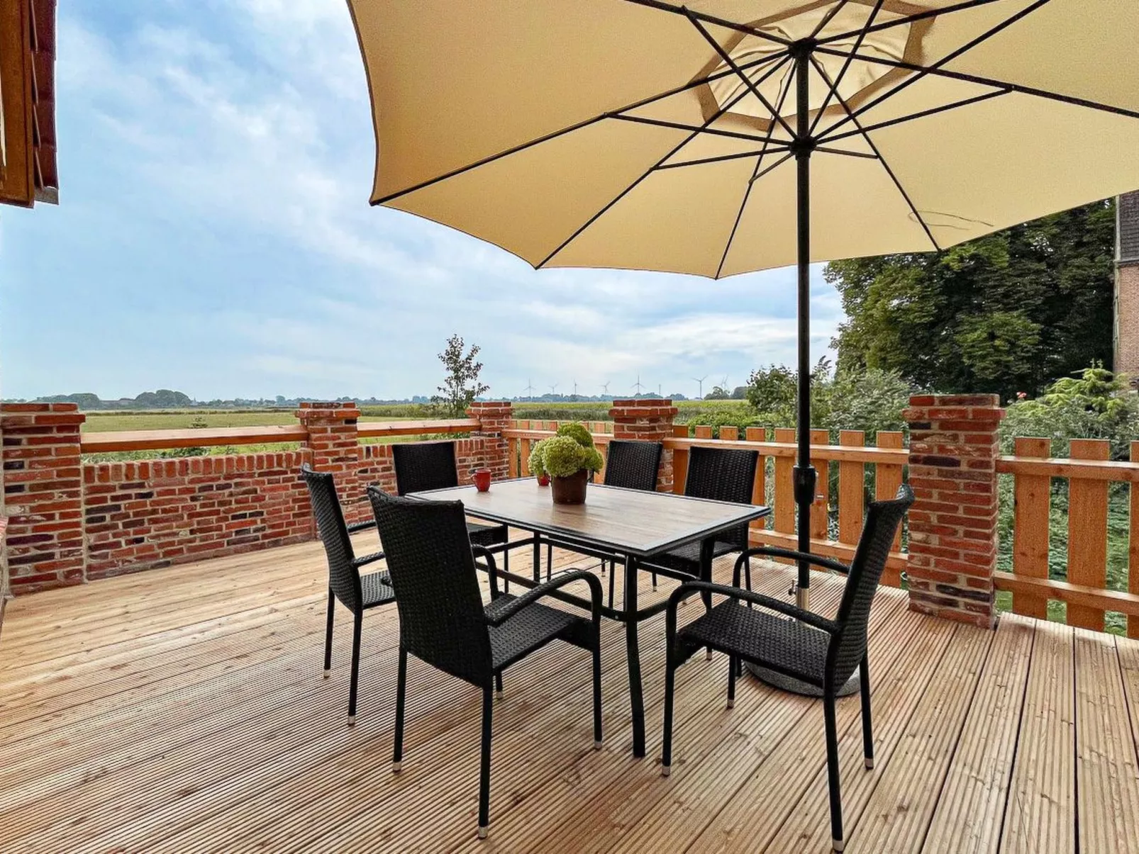 Gut Groß Fedderwarden, Fewo Alma - Buiten