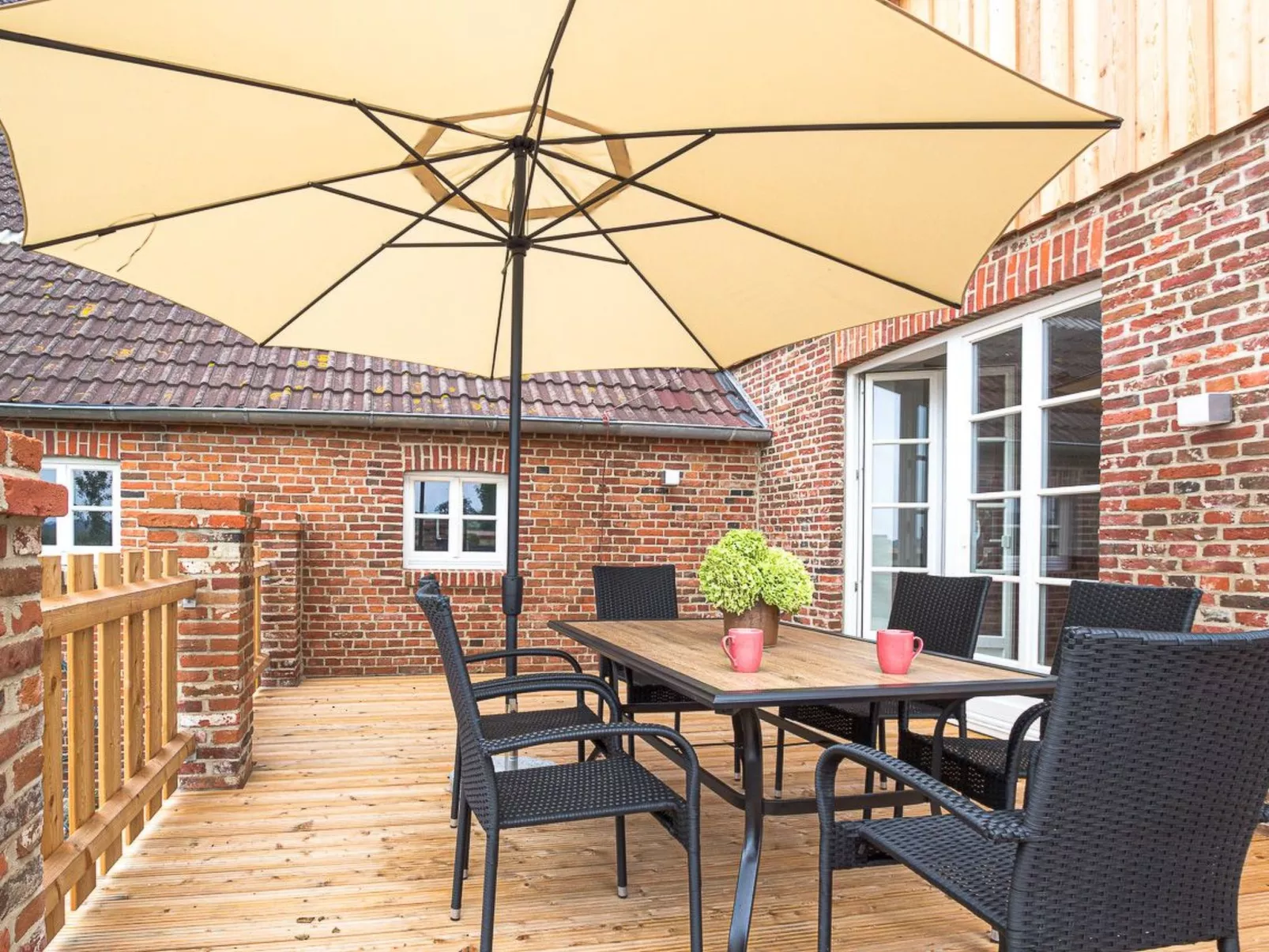 Gut Groß Fedderwarden, Fewo Alma - Buiten