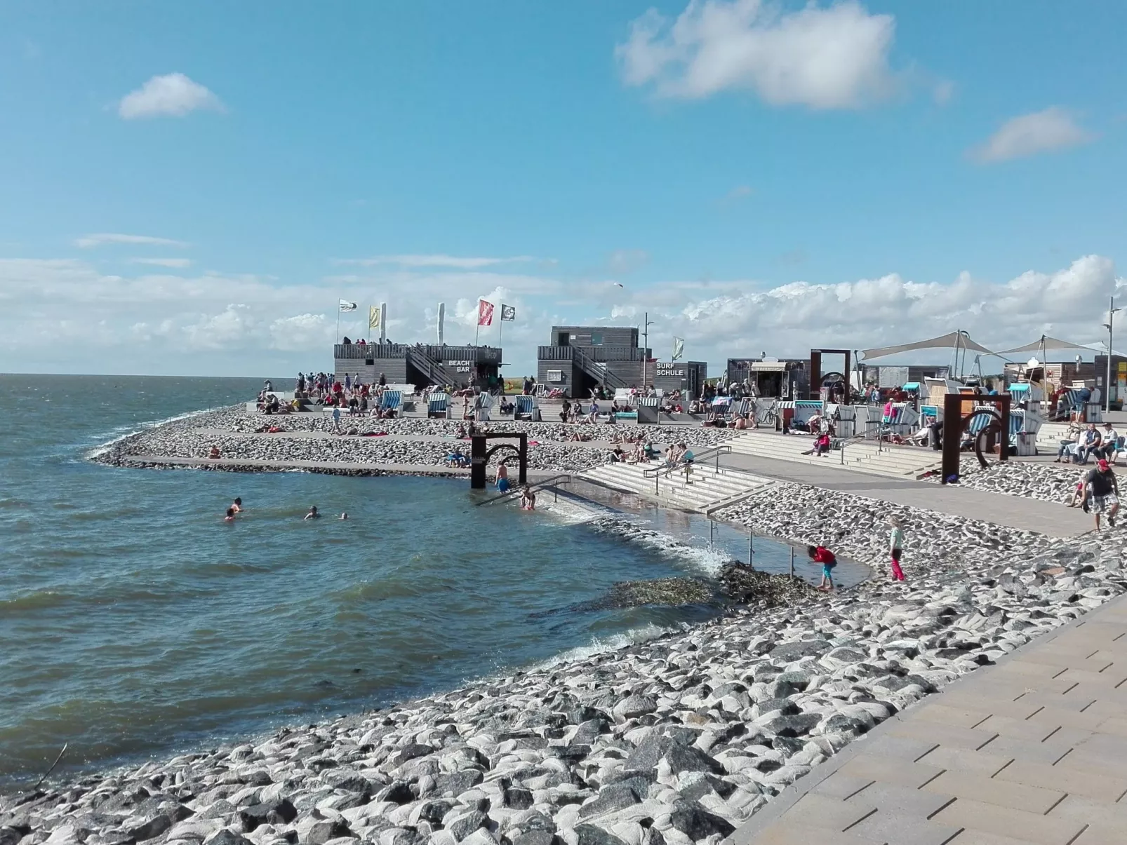 Haus Meeresbrise Wohn.Nr. 8 mit Balkon - Buiten