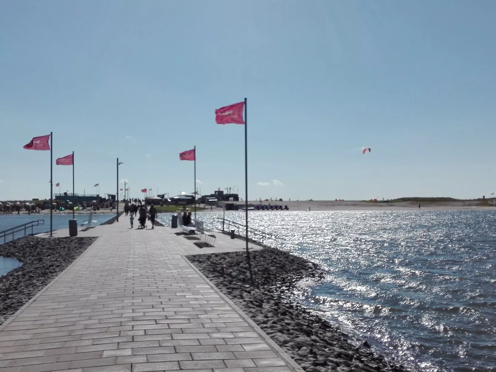 Haus Meeresbrise Wohn.Nr. 7 mit Balkon - Buiten