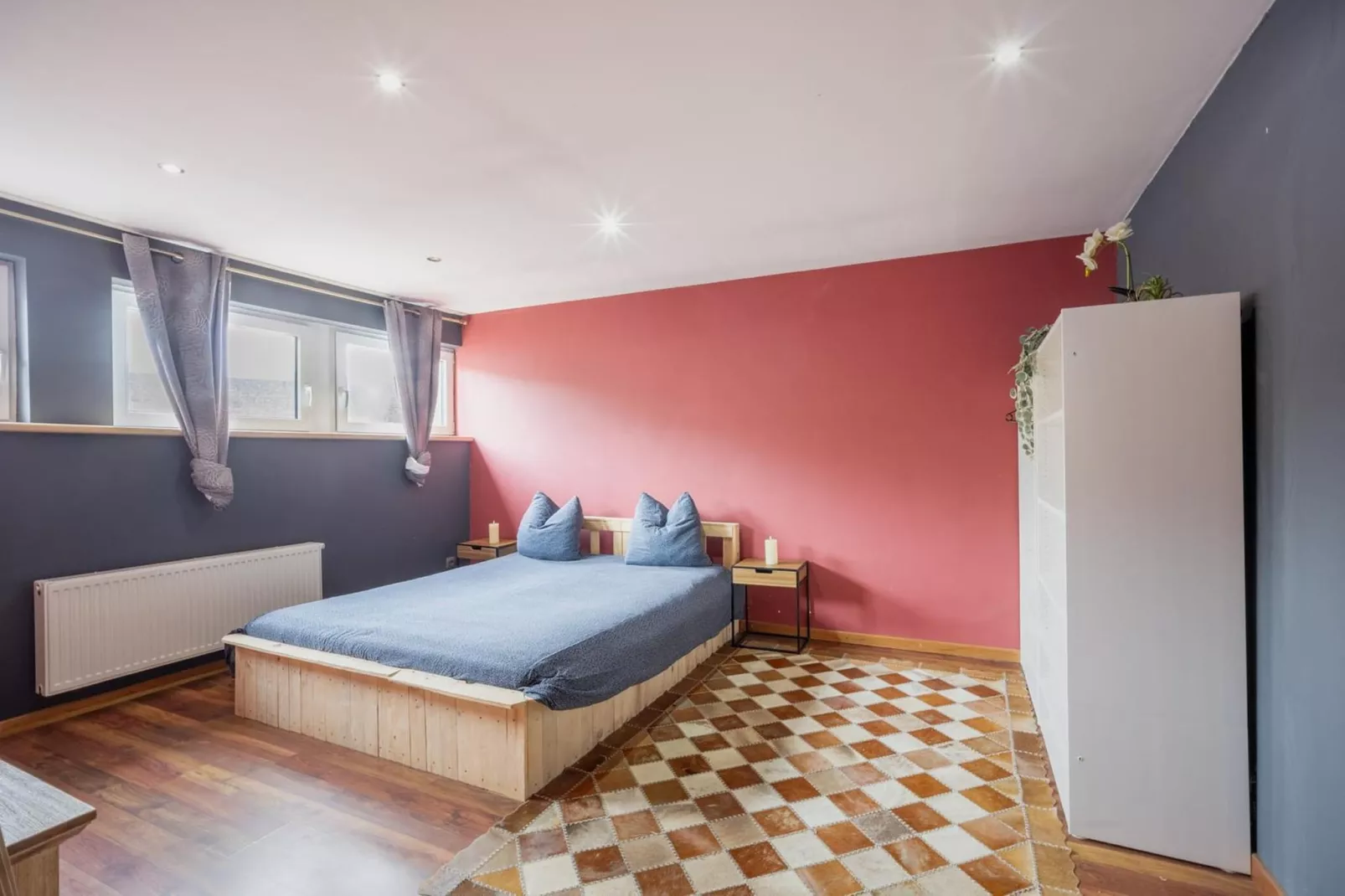 Magnifique maison de vacances pour 10 adultes avec pscine intérieure  Sauna Bains à remous et  Hamam - Slaapkamer