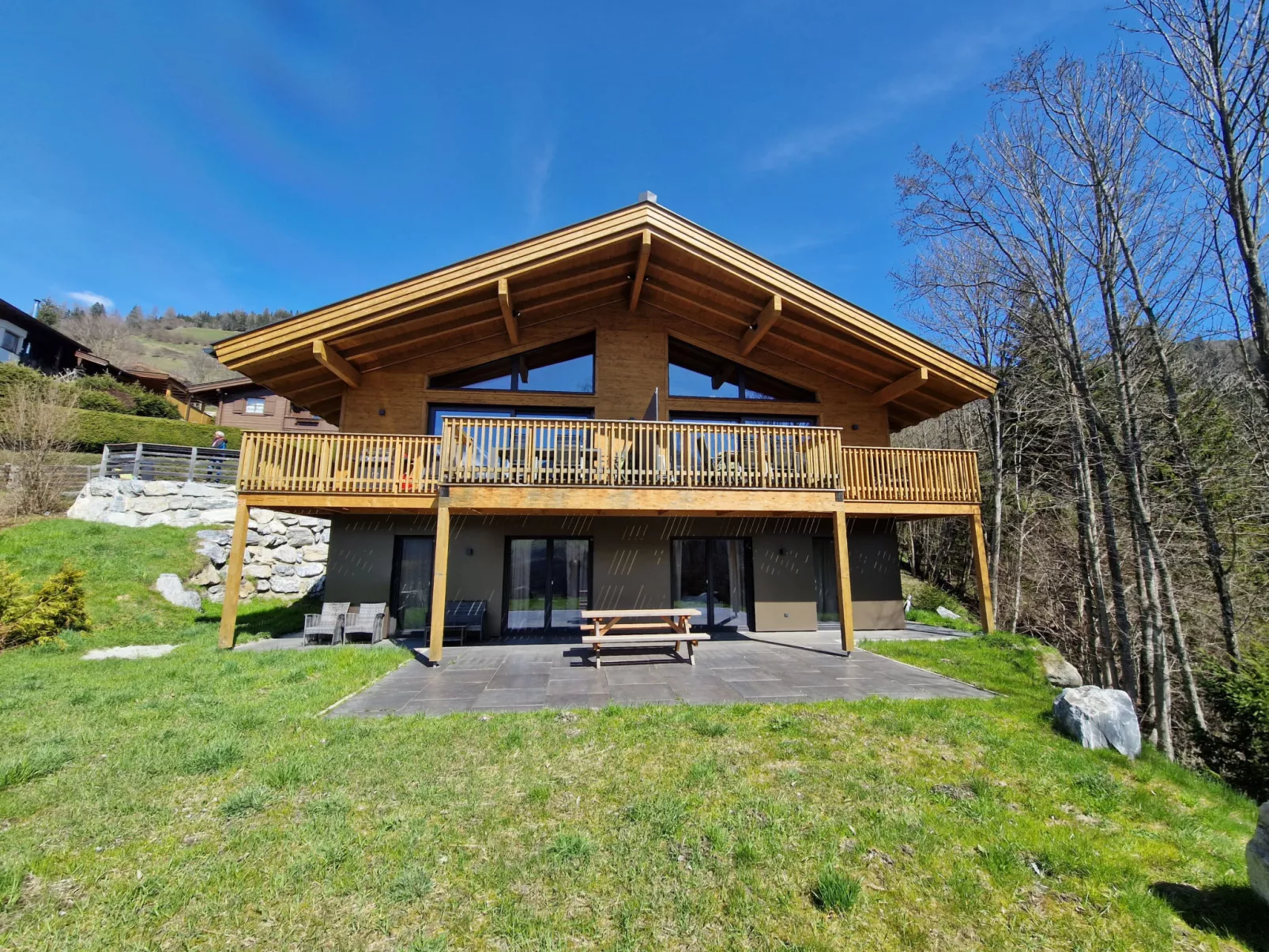 Chalet Dinkel in Niedernsill 8-B - Buiten