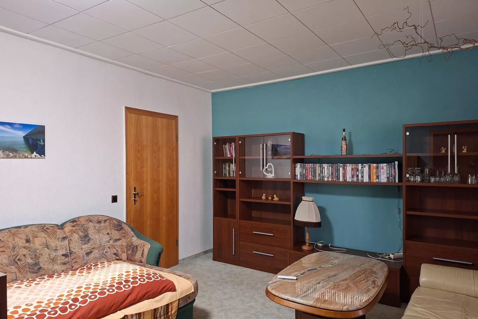 Ferienwohnung OG Staßfurt Schnittke - Woonkamer