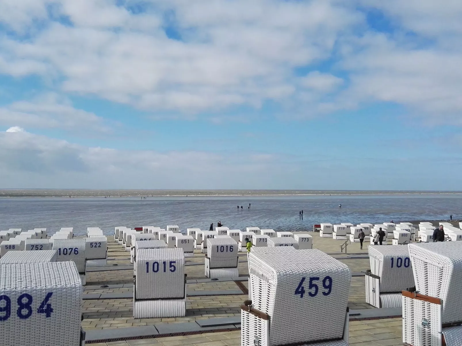 Haus Meeresbrise Wohn.Nr.4 mit Balkon - Buiten