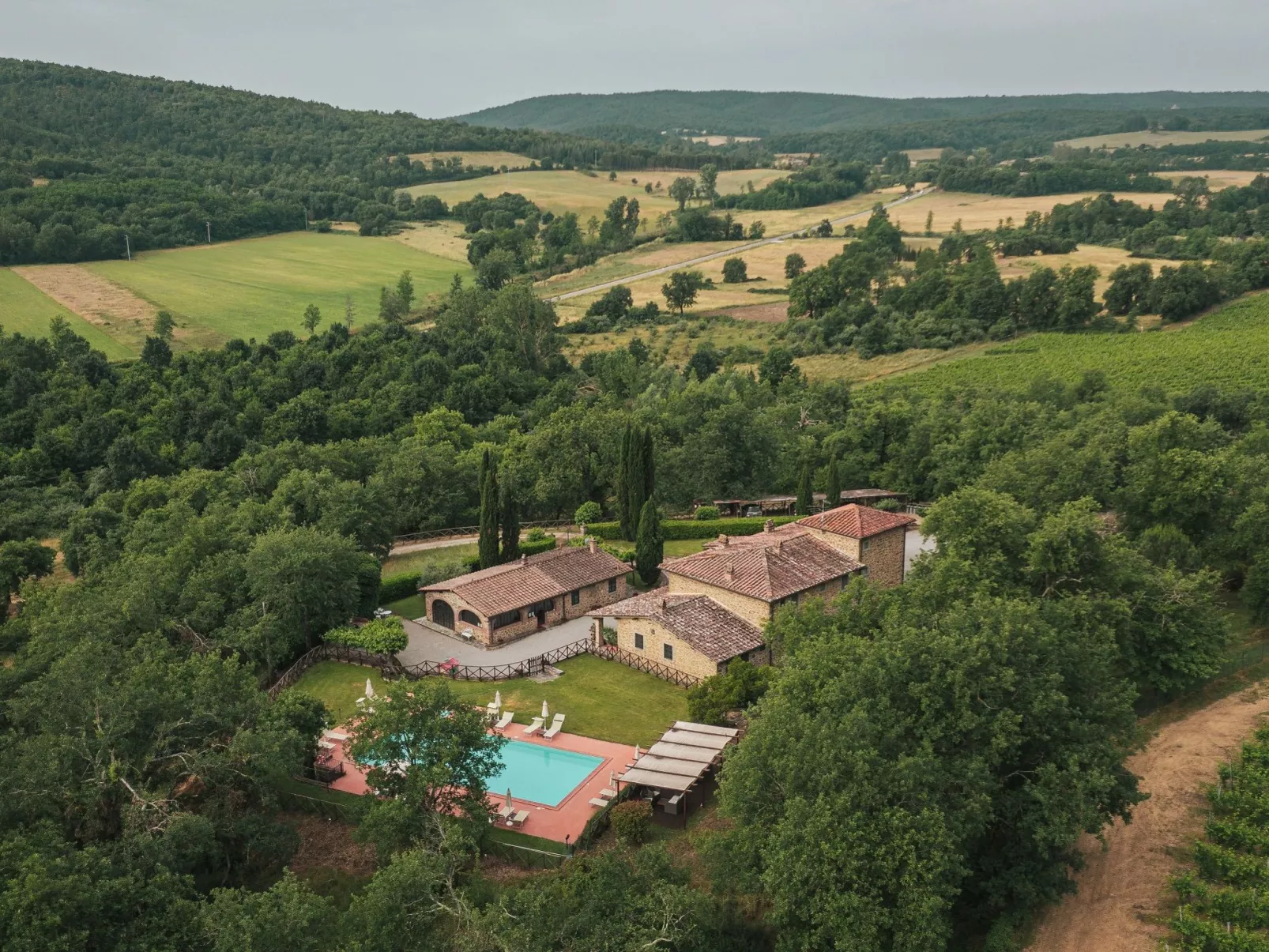 Wohnung in Bucine mit Großem Garten - Buiten