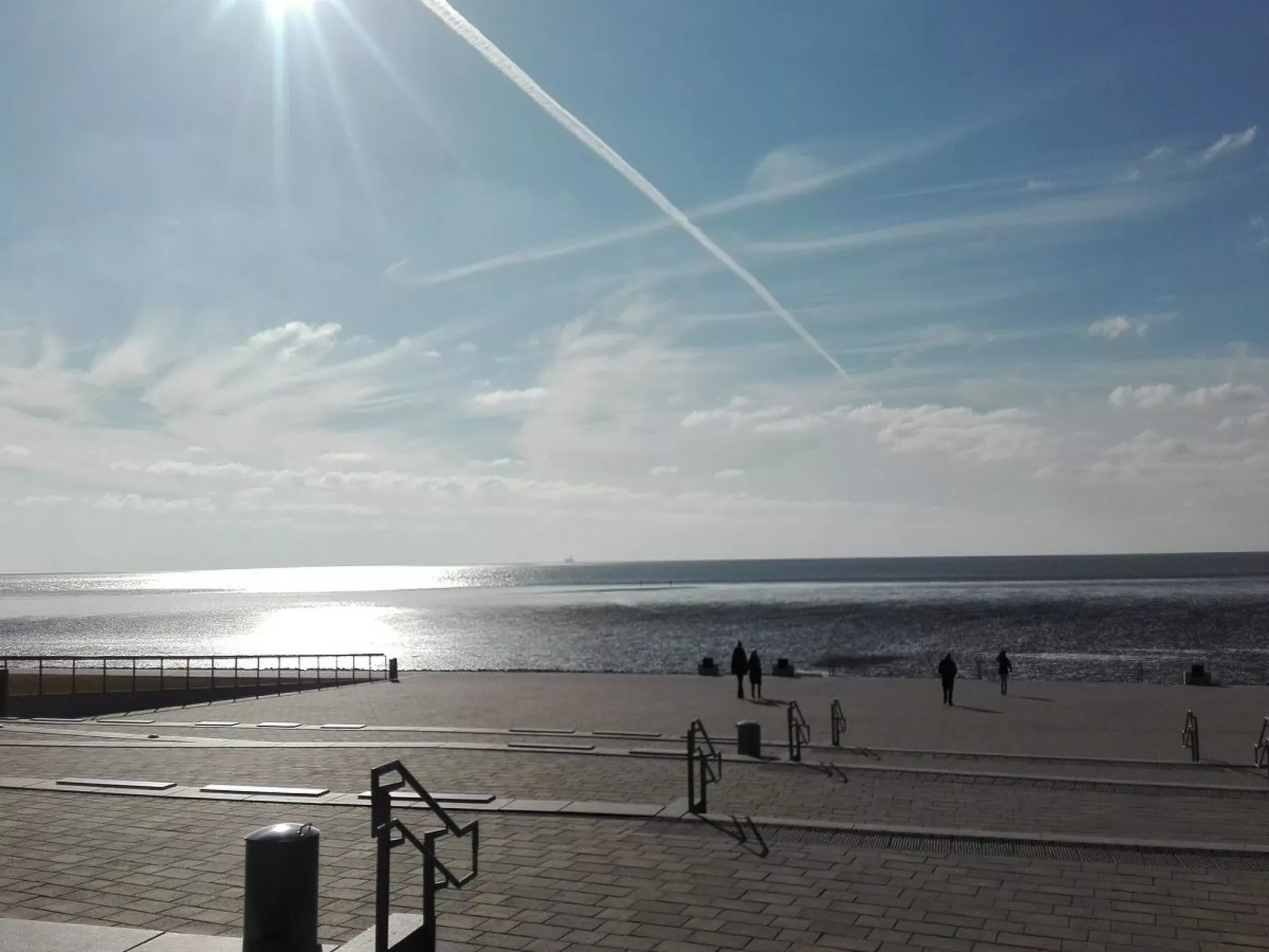 Haus Meeresbrise Wohn.Nr. 7 mit Balkon - Buiten