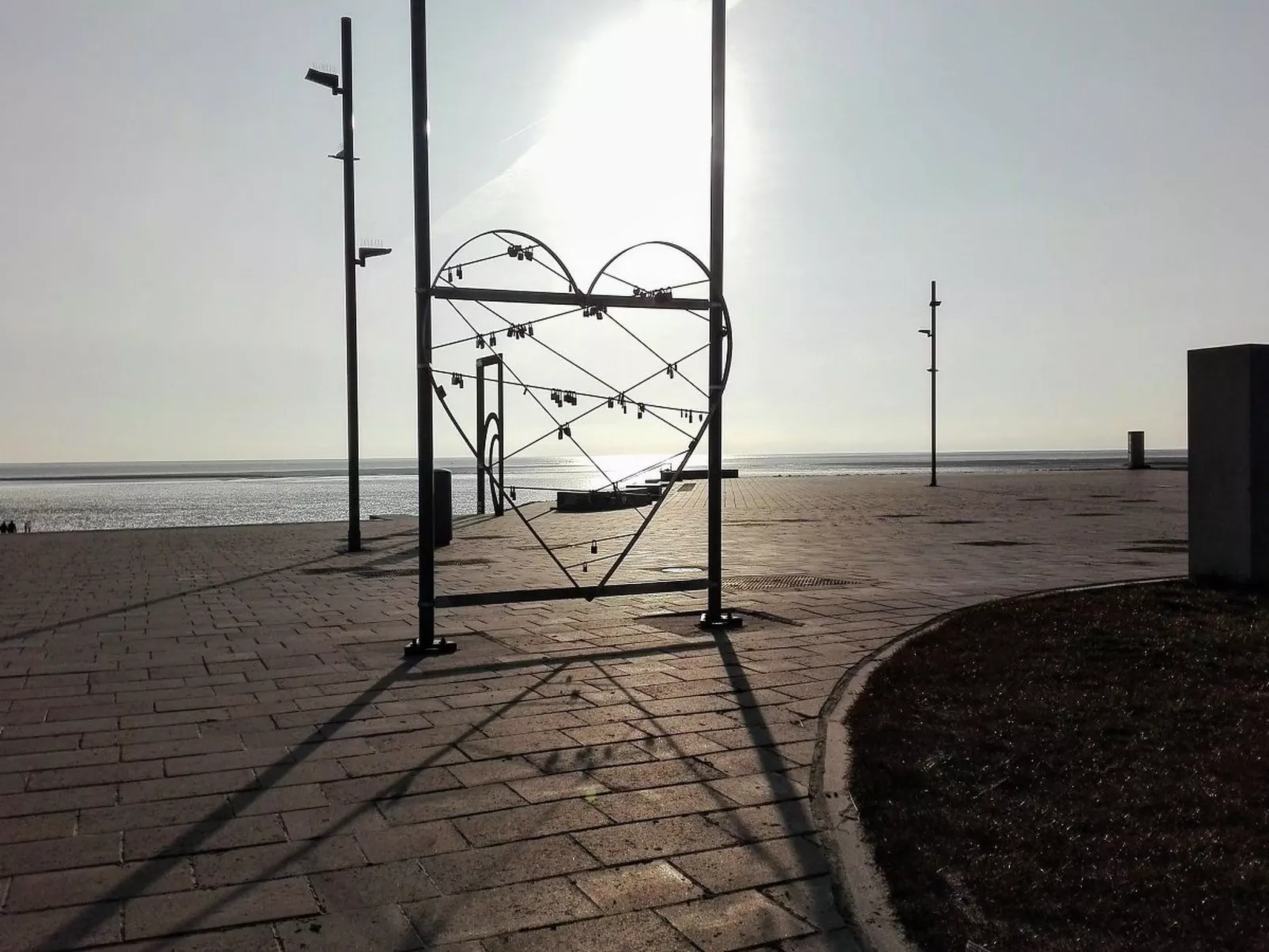 Haus Meeresbrise Wohn.Nr. 8 mit Balkon - Buiten