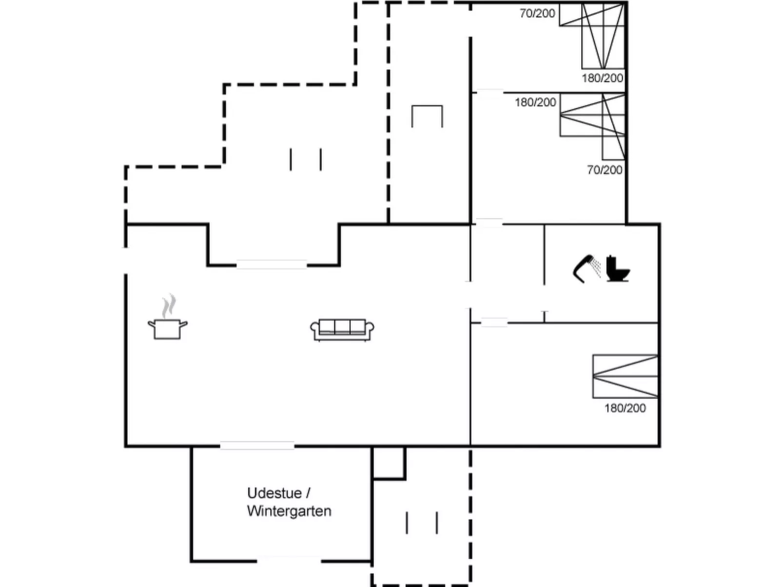"Juditha" - 750m from the sea